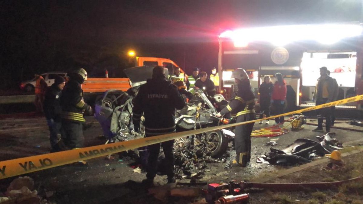 Tekirdağ’da feci kaza: 5 kişi hayatını kaybetti